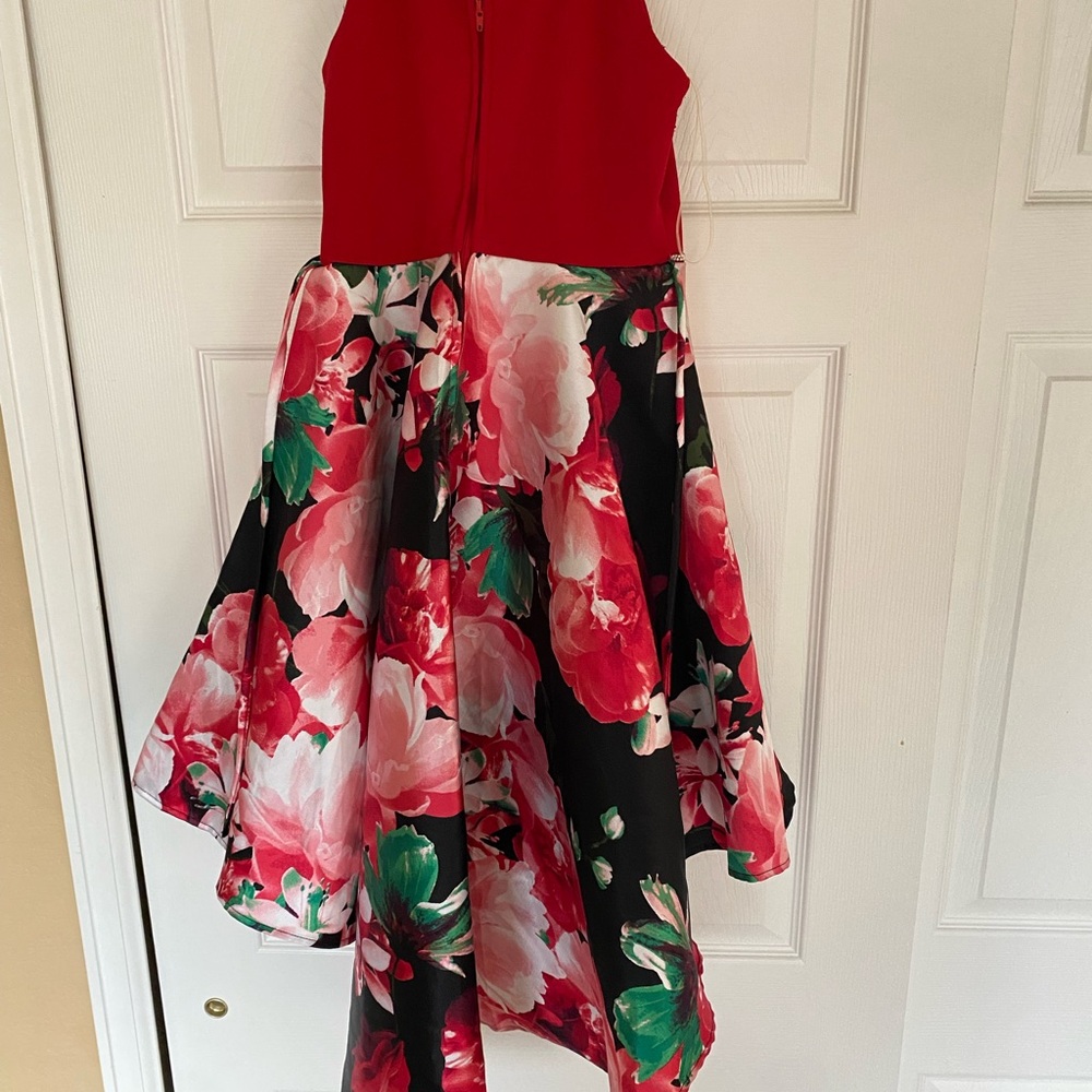 Speechless Girls' Halter Neck High Low Party Dress- size 12